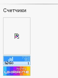 пропал счетчик liveinternet - пустое место